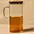 borosilicate 400ml glass teapot